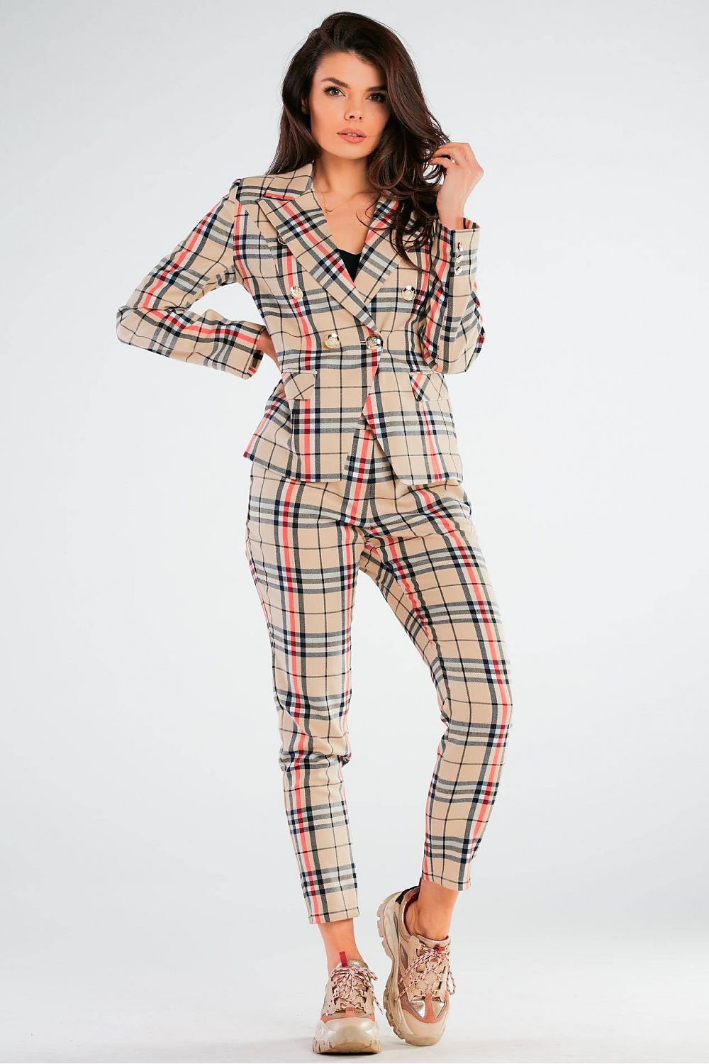 Women trousers model 166817 awama