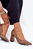  Block heel pumps model 216309 Step in style 