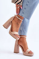  Heel sandals model 179871 Step in style 